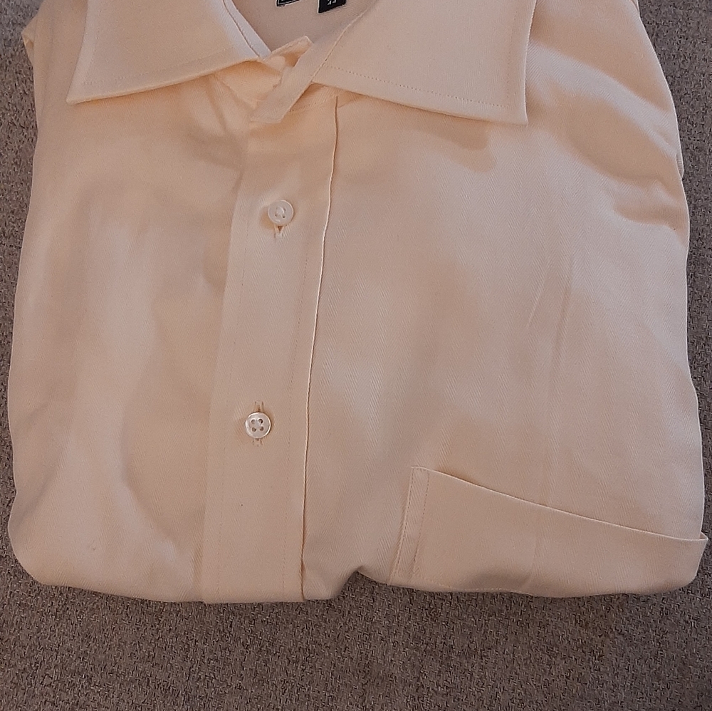 BIANCO NERO CUFFLINKS DRESS MEN'S SHIRT.SZ:: 17. 5- 44..MAN TO MAN ELE...NEW WIT